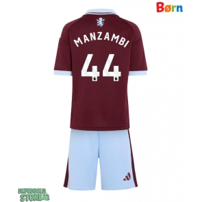 Aston Villa Johan Manzambi #44 Replika Babytøj Hjemmebanesæt Børn 2026-27 Kortærmet (+ Korte bukser)